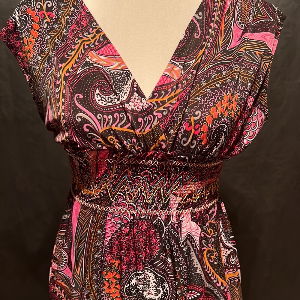 Shirred Waist Dress